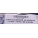 CONCHA DE BANCADA TOYOTA COROLLA 03-08 (0.10)
