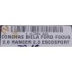 CONCHA BIELA FORD FOCUS ESCAPE MAZDA 2.0 RANGER 2.3 ECOSPOR