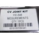 COPA/CAJA HONDA CIVIC 1.6 6TA GENERACION 97/00 28X25X35 IZQ