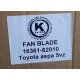 ASPA VENTILADOR TOYOTA PRADO 4RUNNER 5VZ 3.4