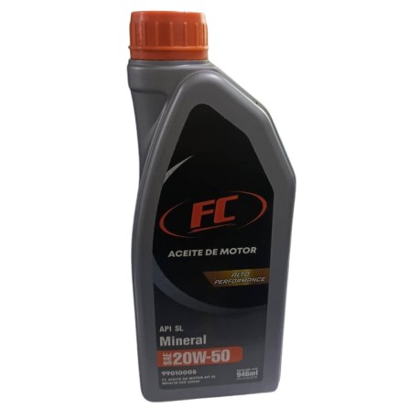 ACEITE FC SAE 20W50 MINERAL API SL