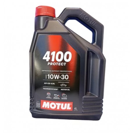 ACEITE 10W30 MOTUL SEMISINTÉTICO 4100 GARRAFA 4L