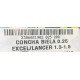 CONCHA BIELA 0.25 EXCEL/LANCER 1.3-1.5