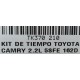 KIT DE TIEMPOP TOYOTA CAMRY 2.2L 5SFE 162D