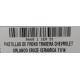 PASTILLAS DE FRENOS CHEVROLET ORLANDO/CRUZE CERAMICA 11/14