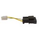 CONECTOR ALTERNADOR MITSUBISHI LANCER 2 CABLES