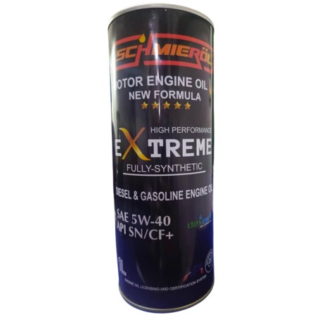 ACEITE FULL SINTETICO 5W40 DIESEL/GASOLINE DEXOS 2 VIP LATA