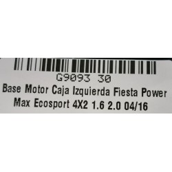 BASE MOTOR CAJA IZQUIERDA FIESTA POWER MAX ECOSPORT 1.6 2.0