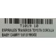 ESPIRALES TRASERO TOYOTA COROLLA BABY CAMRY 1.6/1.8 1993/02