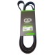 CORREA UNICA CHEVROLET CORSA 1.3 1.4 1.6 70.66 PULG
