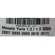 MESETA YARIS SPORT BELTA 1.3 1.5 2006 2007 2008 2009 2010 20