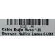 CABLE DE BUJIAS AVEO 1.6 DAEWOO NUBIRA LANOS 04/08
