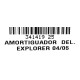 AMORTIGUADOR DELANTERO EXPLORER 04/05