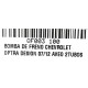 BOMBA DE FRENO CHEVROLET OPTRA DESING 07/12 AVEO 2-TUBOS