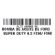 BOMBA DE ACEITE DE FORD SUPER DUTY 6.2 F250/ F350