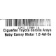 CIGUEÑAL TOYOTA COROLLA ARAYA BEBY CAMRY MOTOR 1.6 4AF 5A