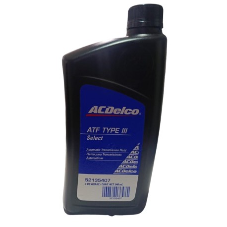 ACEITE ATF III / DEXRON III HIDRAULICO ACDELCO