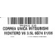 CORREA UNICA MITSUBISHI MONTERO V6 3.5 6G74 01-06