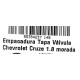 EMPACADURA TAPA VÁLVULAS CHEVROLET CRUZE 1.8