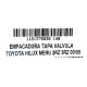 EMPACADURA TAPA VALVULA MERU HILUX 2RZ 3RZ 2.4