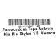 EMPACADURA TAPA VALVULA KIA RIO STYLUS 1.5 MORADA