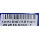 CONCHA BANCADA 010 PEUGEOT 206 207 S30 CENTAURO 1.6