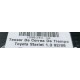 TENSOR DE CORREA DE TIEMPO TOYOTA STARLET 1.3 92/99