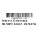 MESETA DELANTERA RENAULT LOGAN DERECHA