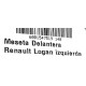 MESETA DELANTERA RENAULT LOGAN IZQUIERDA