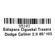 ESTOPERA CIGUEÑAL TRASERA DODGE CALIBER 2.0 85* 103