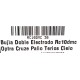 BUJIA DOBLE ELECTRODO RC10DMC OPTRA CRUZE PALIO TERIOS CIELO