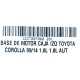 BASE MOTOR IZQ CAJA TOYOTA COROLLA AUT 1.6 1.8 09-14