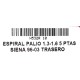 ESPIRALES TRASERO FIAT PALIO 1.3 1.6 5PTAS 96-03