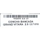 CONCHA BANCADA GRAND VITARA 2.5 / 2.7 010