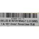 ANILLOS MOTOR RENAULT CLIO SYMBOL 1.4 16V 1.5MMX1.75MMX3.0MM
