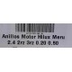 ANILLOS MOTOR HILUX MERU 2.4 2RZ 3RZ 0.20 0.50