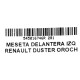 MESETA DELANTERA IZQUIERDA RENAULT DUSTER