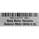 BASE MOTOR DERECHA CAJA DAEWOO MATIZ 0.8L 99-04