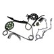 KIT CADENA TIEMPO MAZDA B2600 / BT50 2.6 11PZAS