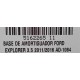 BASE DE AMORTIGUADOR FORD EXPLORER 3.5 2011/2016 AD-1084