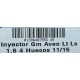 INYECTOR CHEVROLET AVEO LT LS 1.6 16V 11-15 CORTO