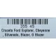 CRUCETA FORD EXPLORER CHEYENNE SILVERADO BLAZER G BLAZER 4X2
