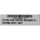 FILTRO AIRE MOTOR 4RUNNER FJ TACOMA 2010 / 2021