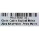 CABLE ESPIRAL CINTA AIRBAG CHEVROLET AVEO OPTRA
