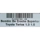 BOMBIN DE EMBRAGUE SUPERIOR TOYOTA TERIOS