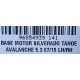 BASE MOTOR SILVERADO TAHOE AVALANCHE 5.3 07-15 LH/RH
