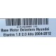 BASE MOTOR DELANTERA HYUNDAI ELANTRA 1.6/1.8/2.0