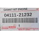 KIT EMPACADURA MOTOR TOYOTA YARIS 1.3 1.5 00/09 CR10