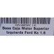 BASES DE MOTOR DELANTERA IZQUIERDA FORD KA 2001-2008