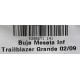 BUJE MESETA DELANTERO INFERIOR CHEVROLET TRAILBLAZER GRANDE